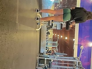 Gym Candid Booty Latina