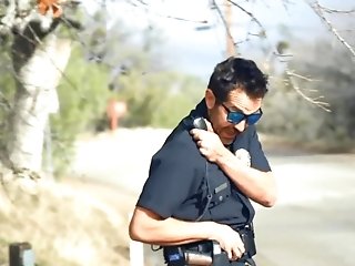 Sexiest Police Woman In Uniform Bridgette B Is Fucked By Charles Dera By The Car
