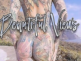 Becky Holt In Beautiful Views - Tattoo Alt-dame Solo